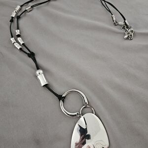 Elegant Silver Pendant Necklace